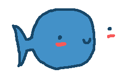 whale whale whale, what a cutie